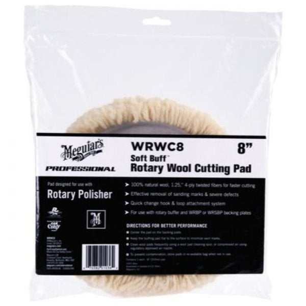 WL01 Used To Remove Sanding Marks And Severe Defects Natural Wool 8 Diameter