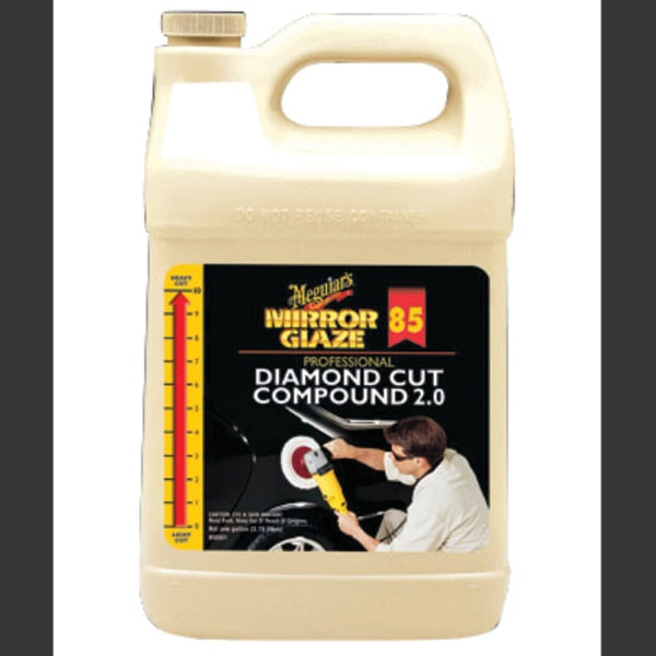 WL01 Meguiar's M8501 Mirror Glaze Diamond-Cut Compound 2.0 - 1 Gallon