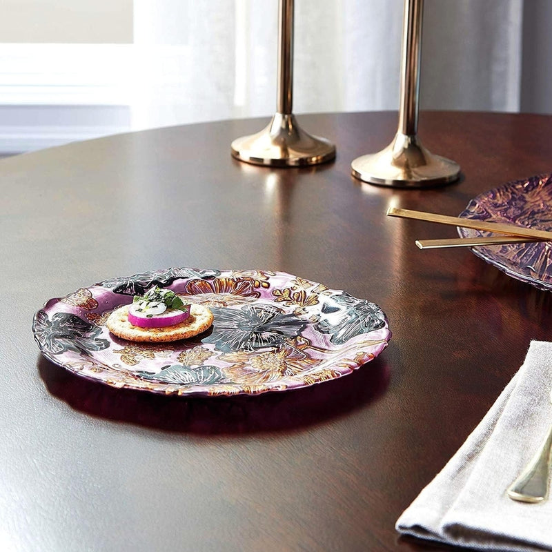 TTPY-Rose Gold Black Side Plate