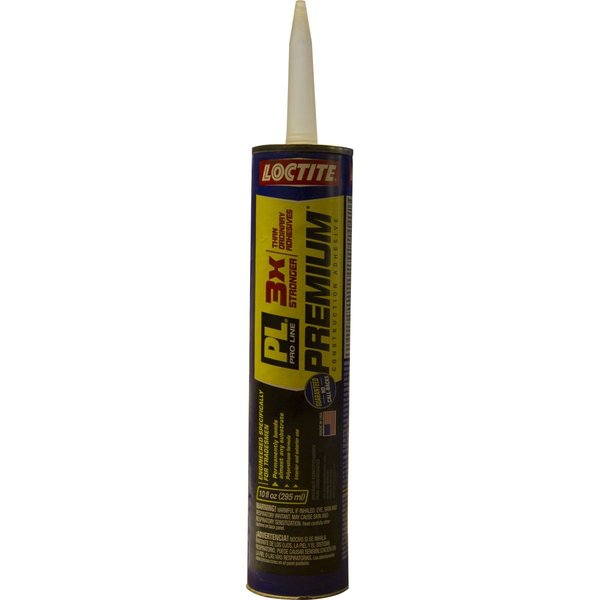 WL01 1PC Ekena Millwork Loctite PL Premium Polyurethane Construction Adhesive - Tan, 10 fl. oz.