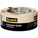 WL01 2PC Scotch 1.88\" x 60 Yds Tan Scotch Contractor Grade Masking Tape
