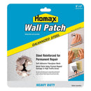 WL01 2PC Homax Self-Adhesive Wall Repair Patch, 8 in x 8 in, Silver