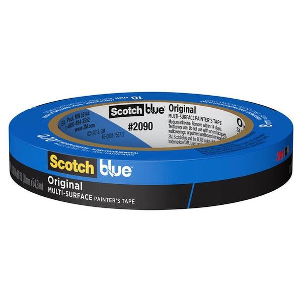 WL01 2PC Scotch .70\" x 60 Yds Blue ScotchBlue Original Multi-Surface Painter's Tape