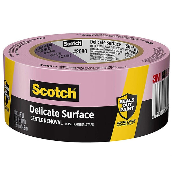 WL01 1PC Scotch 1.88\" x 60 Yds Blue Scotch Delicate Surface Painter¡¯s Tape