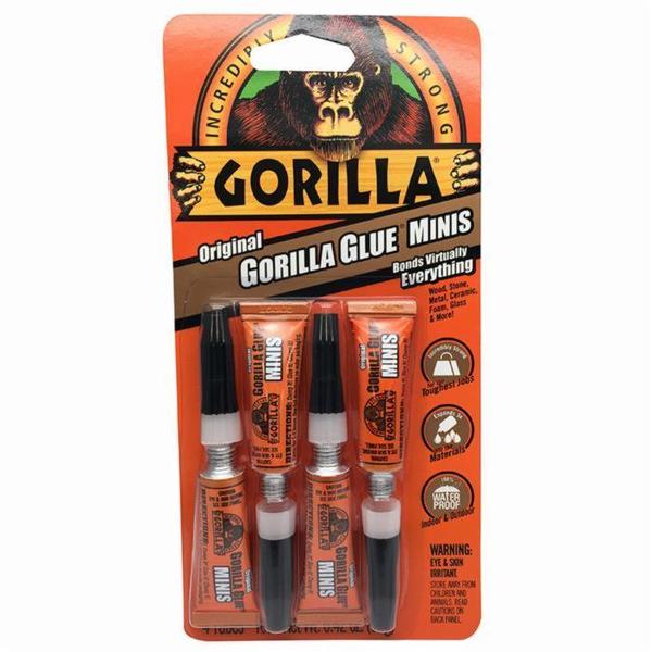 WL01 1PC Gorilla 3 gm Neutral Original Glue, Mini, PK 4