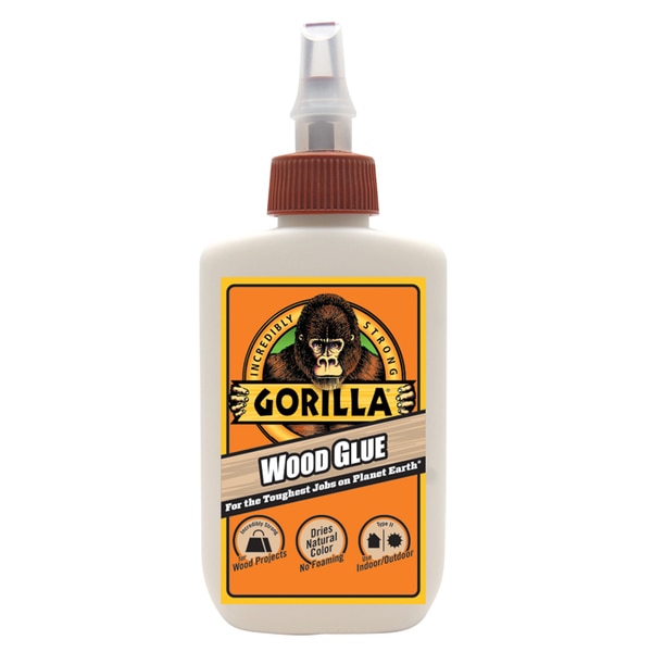 WL01 2PC Gorilla Wood Glue, Natural, 4 oz