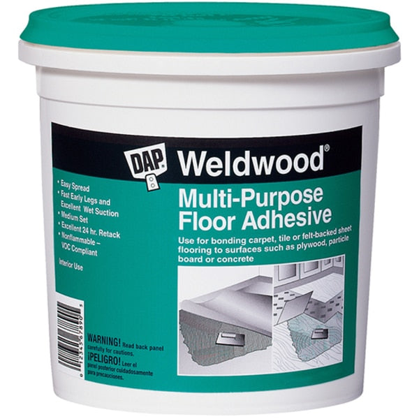 WL01 1PC Dap Floor Adhesive, Pail