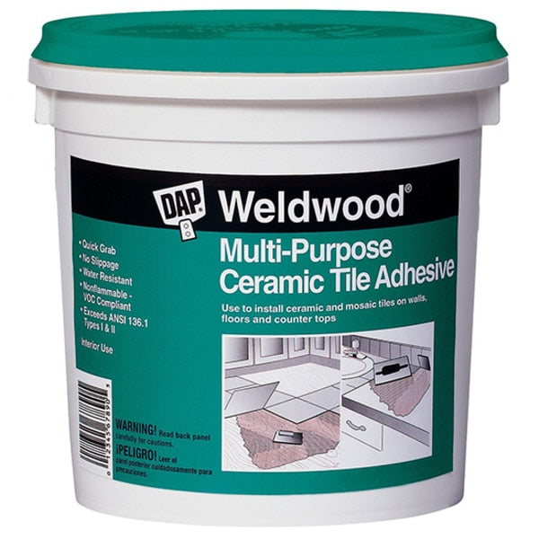 WL01 1PC Dap Tile Adhesive, Pail