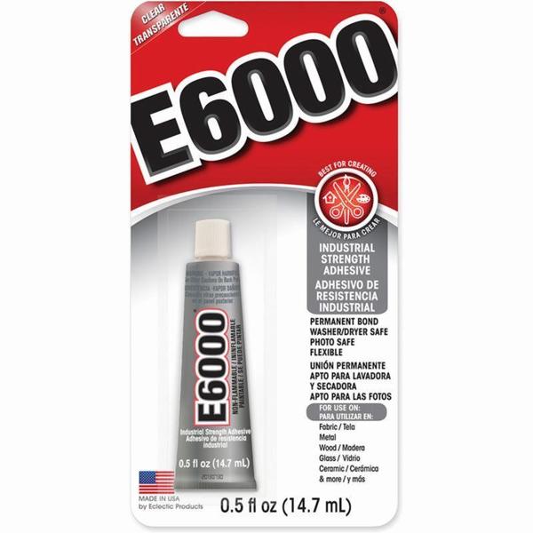 WL01 3PC Eclectic Products 0.5 Oz E6000 Craft Adhesive