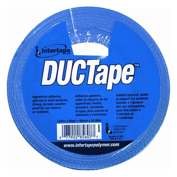 WL01 1PC Intertape 1.88\" x 60 Yds Blue Jobsite General Purpose Duct Tape Colored