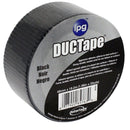 WL01 2PC Intertape 1.88\" x 20 Yds Black Jobsite General Purpose Duct Tape Colored