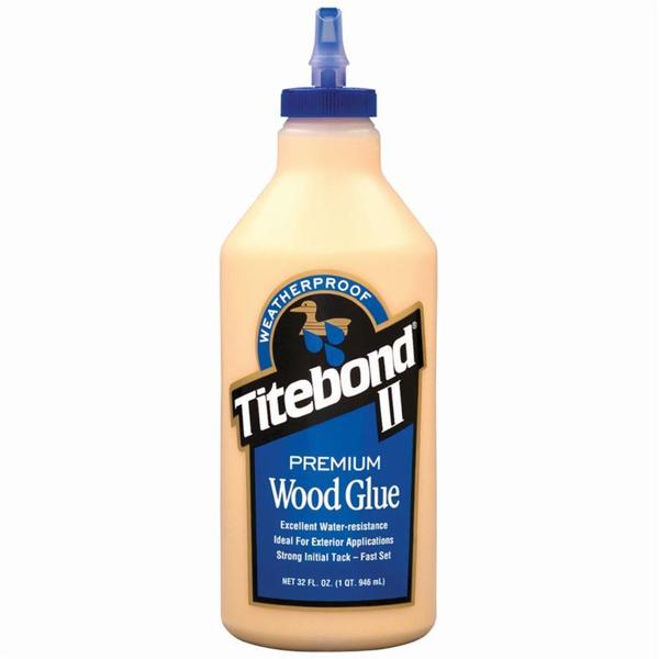 WL01 1PC Titebond Ii 1 Qt Titebond II Weatherproof Exterior Wood Glue
