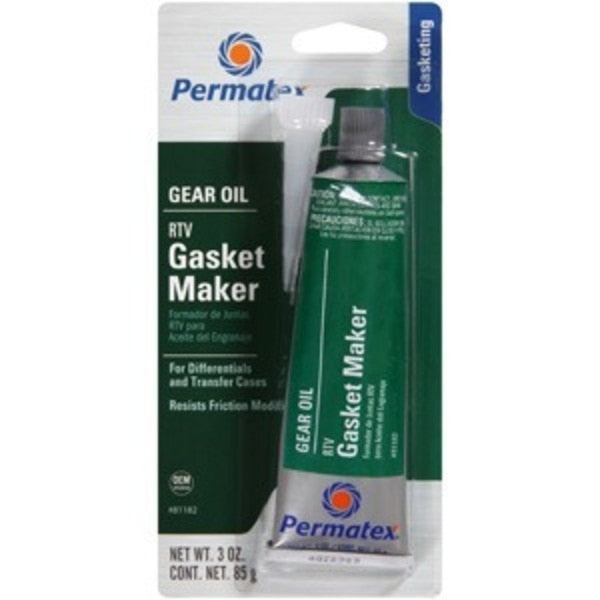 WL01 1PC Permatex Permatex Auto Gear Oil RTV Sealant 3 oz carded tube