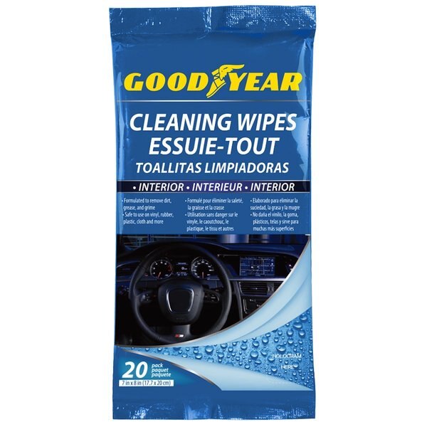 WL01 INTERIOR CLEANING WIPES  20PK