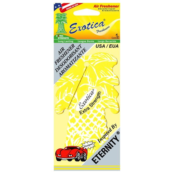 WL01 12PK AIR FRESHENER ETERNITY/SINGLE TRILINGUAL