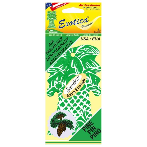 WL01 12PK AIR FRESHENER PINE/SINGLE TRILINGUAL