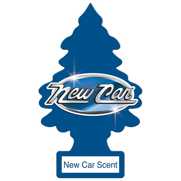 WL01 4PK Little Trees Extra Strength AirFresh, New Car 2-Pack Extra Strength