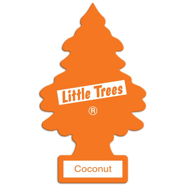 WL01 12PK Little Tree Air Fresheners 2-Pack, Coconut