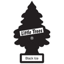 WL01 12PK Little Tree Air Fresheners 2-Pack, Black Ice