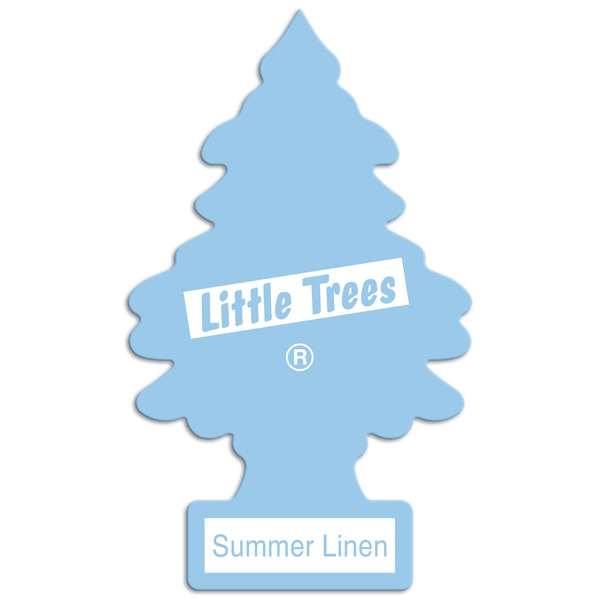 WL01 12PK Little Tree Air Fresheners 2-Pack, Summer Linen