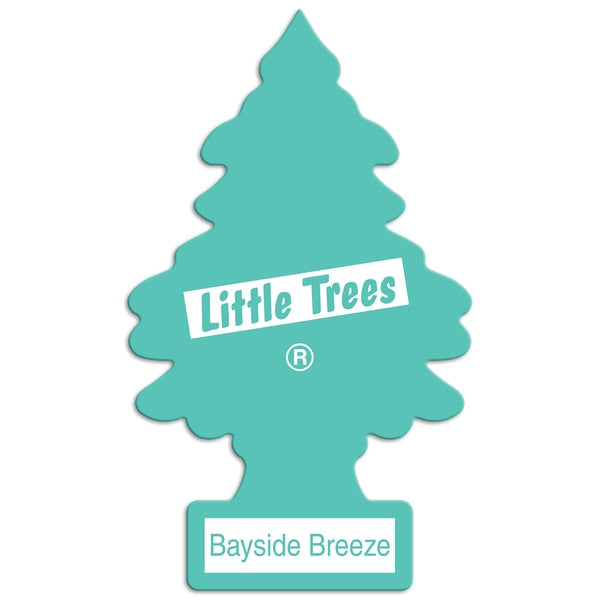 WL01 12PK Little Tree Air Fresheners 2-Pack, Bayside Breeze