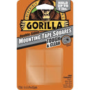 WL01 1PC Gorilla Glue Mounting Tape, Squares, 1\"Wx1\"H, Clear