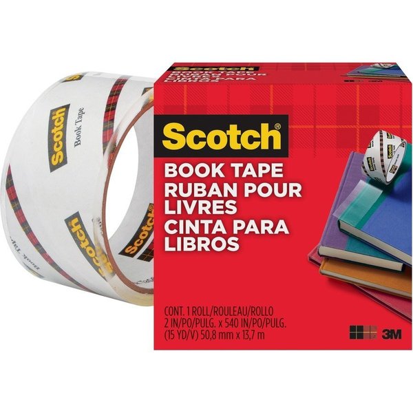 WL01 1PC Scotch Tape, Book, Transprnt, 2\"X15yd