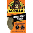 WL01 2PC Gorilla Glue TAPE, GORILLA  TO GO, BLK