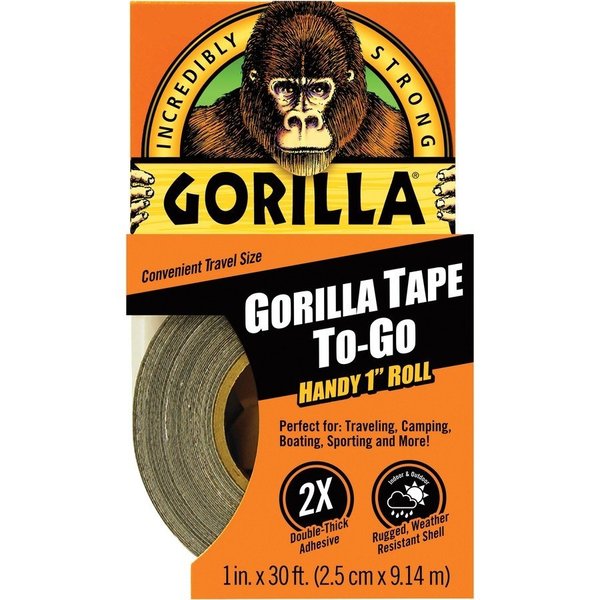 WL01 2PC Gorilla Glue TAPE, GORILLA  TO GO, BLK