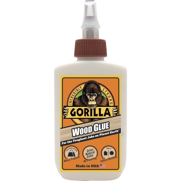 WL01 2PC Gorilla Glue Wood Glue, 4 oz, Off White