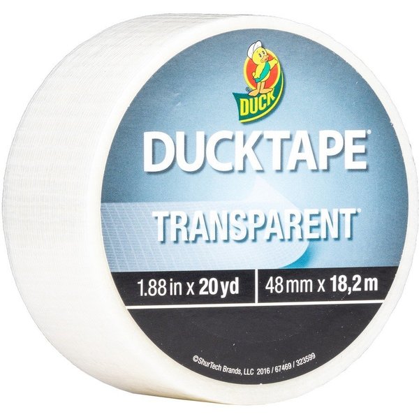 WL01 2PC Duck Brand TAPE, DUCT, SPEC, 1.88X20, CLR