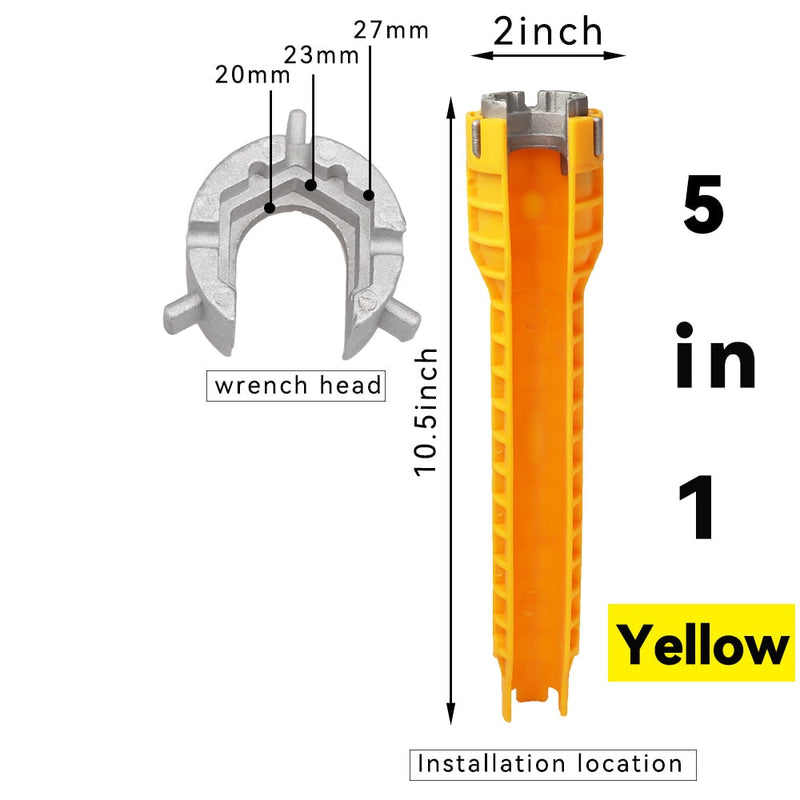 SK436-8 in 1 sink faucet wrench repair tool