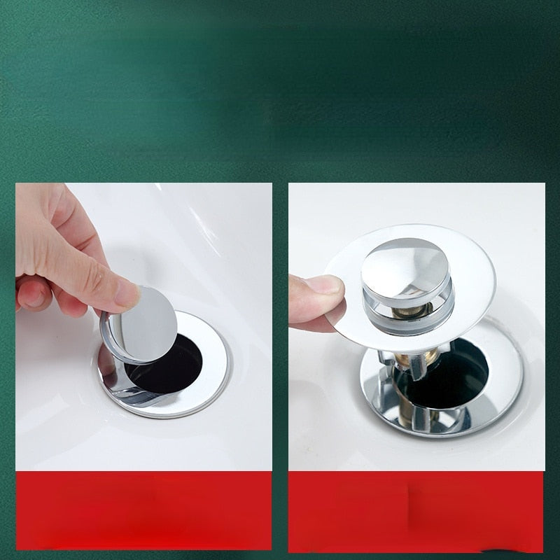 SK334-Wash Basin Sink Leaking Plug Push Type