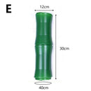 SK366-Simulation Bamboo Bark Tube Green