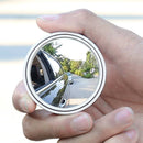 SK402-2Pcs Car Round Adjustable Clear Rearview Mirror