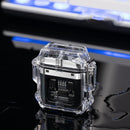 SK395-Outdoor Windproof Waterproof Transparent Body Lighter