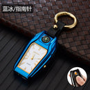 SK327-Compass Keychain Watch Arc Lighter