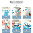 SK329-Elastic No Tie Shoe