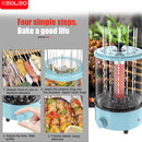 SK213-Mini Electric BBQ Kebab Grill Machine