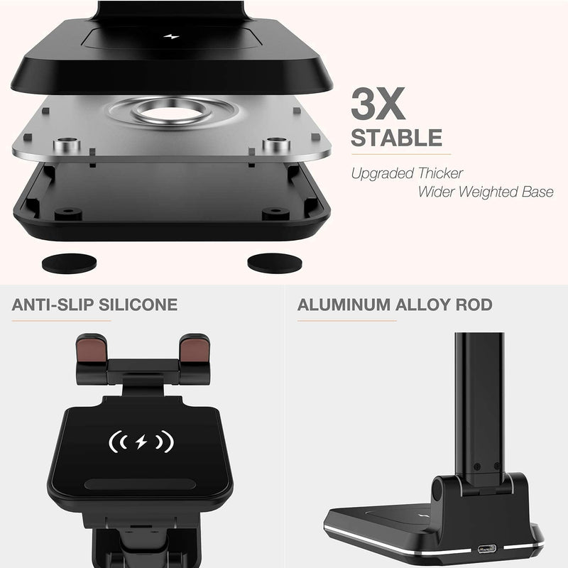 SK193-2 in 1 Wireless Charger Stand