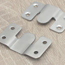 SK553-10pcs Stainless Steel Photo Frame Hook