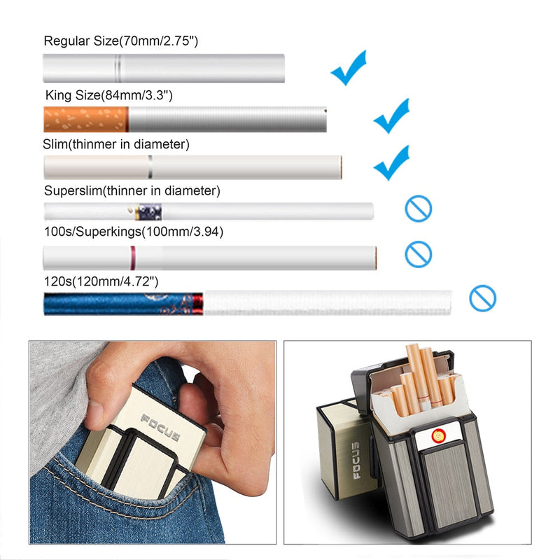 SK478-Creative Cigarette Case USB