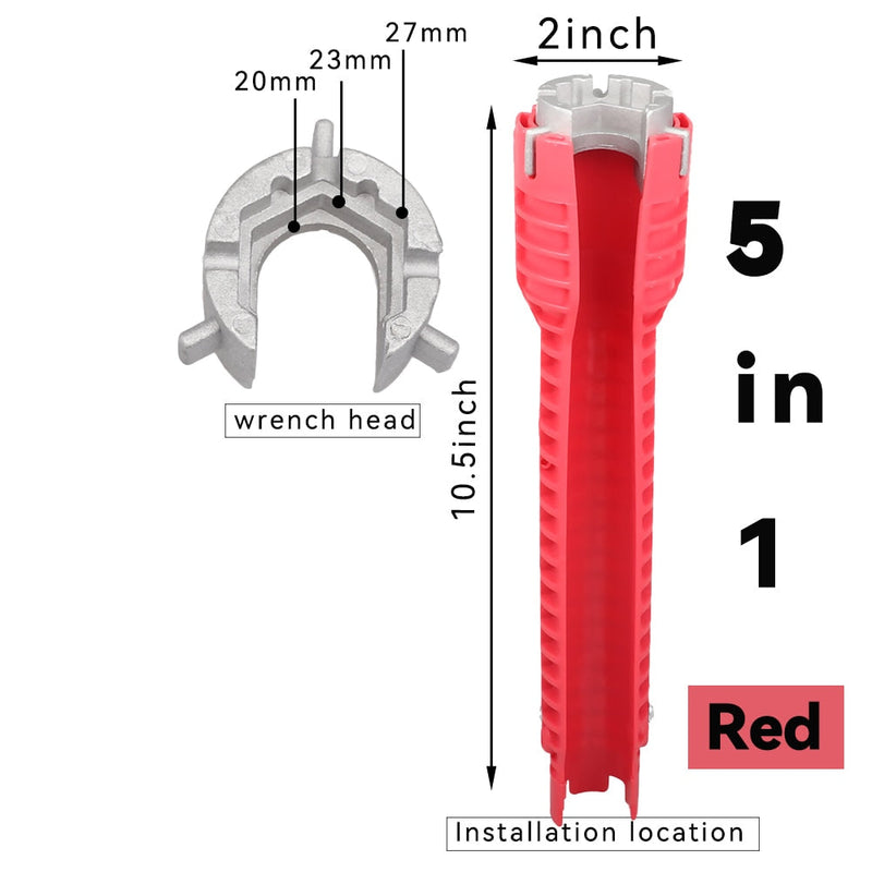 SK436-8 in 1 sink faucet wrench repair tool