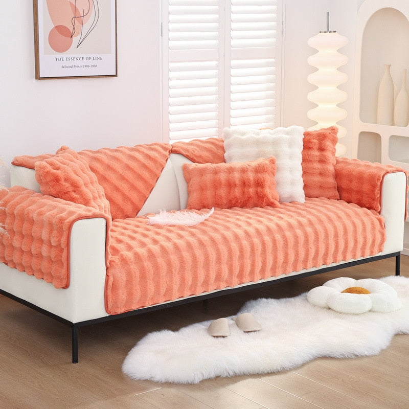 SK314-Rabbit Plush Sofa Cushion