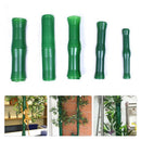 SK366-Simulation Bamboo Bark Tube Green