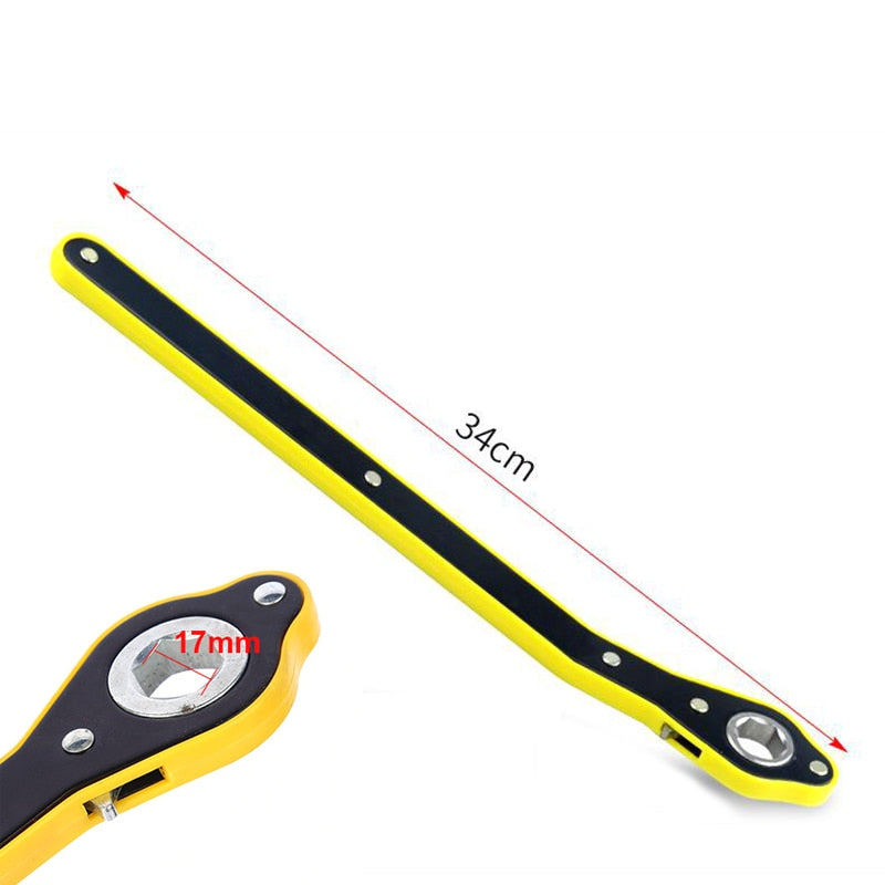 SK409-Car Labor-saving Jack Ratchet Wrench Scissor