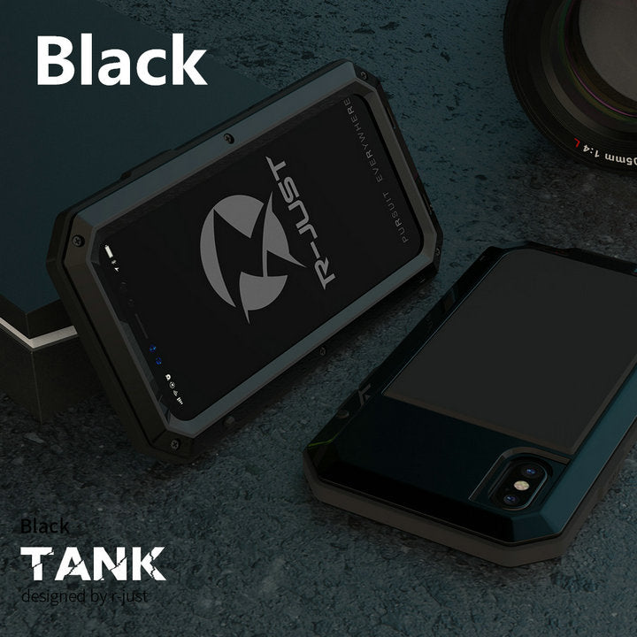 SK343-Heavy Duty Protection Armor Metal Phone Case
