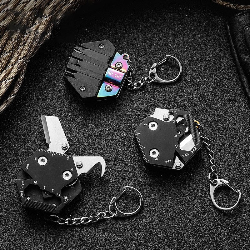 【LM733】Mini Hexagon Folding Tools