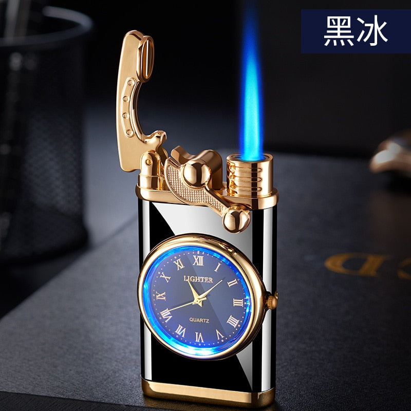 SK498-Quartz Watch Windproof Lighter