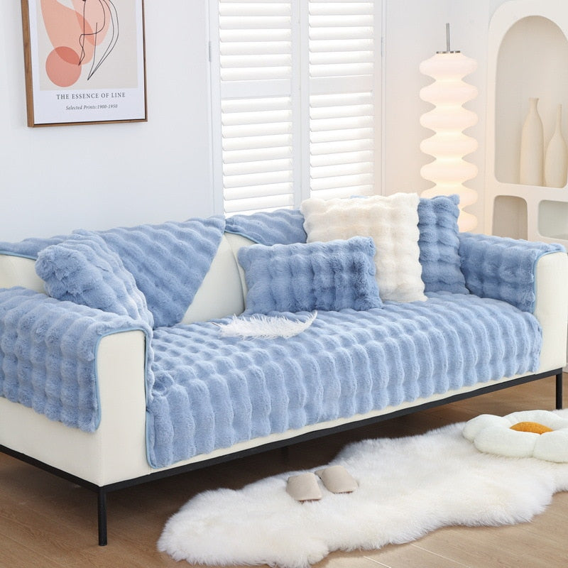 SK314-Rabbit Plush Sofa Cushion